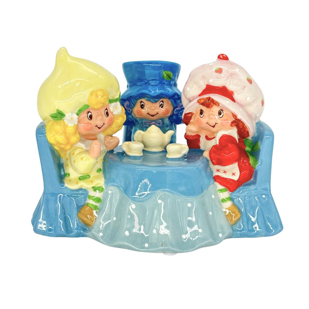 Blue Sky Clayworks: Strawberry Shortcake Berry Sweet Tea Party Figurine